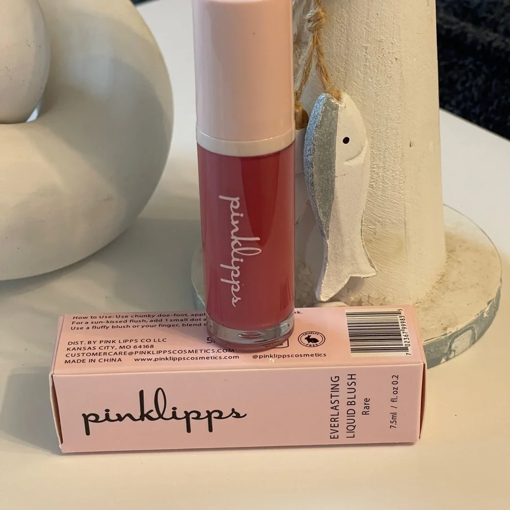 PINKLIPPS COSMETICS Everlasting Liquid Blush in Rare (Mauve)